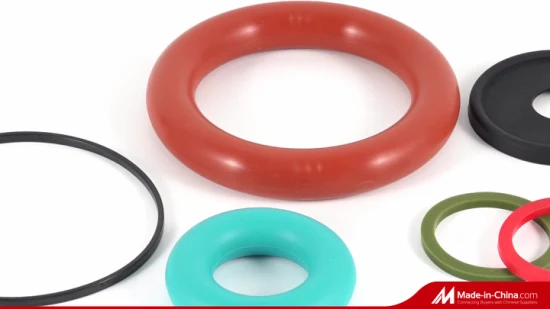 NBR/EPDM/HNBR/FKM/Silikonkautschukprodukt, Gummidichtung, kundenspezifische Gummiteile, metalldetektierbarer O-Ring